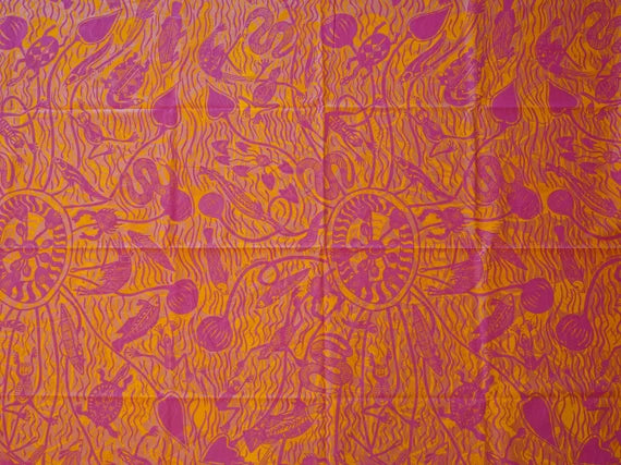 Pink + Orange Material